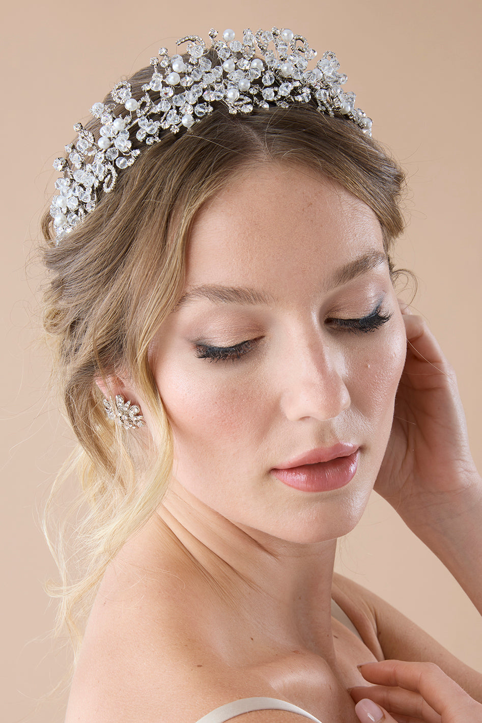 Wedding headband,Bridal headband,Wedding head piece, Bridal tiara,Swaroski rhinestone headband,Crystal headpice,Crystal and pearls headpiece outlet