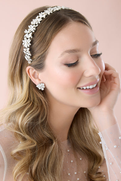 ORLA-PEARLS and  Swarovski Headband