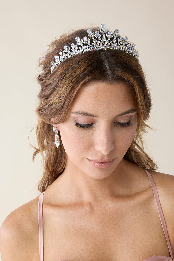 WREN-PEARLS Swarovski Tiara