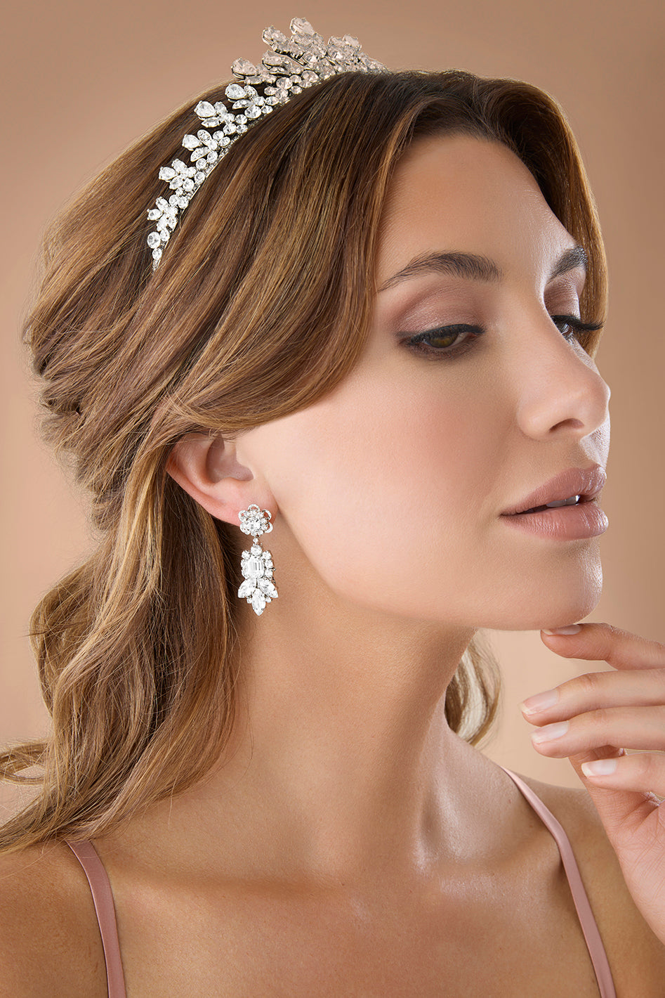 WREN-PEARLS Swarovski Tiara