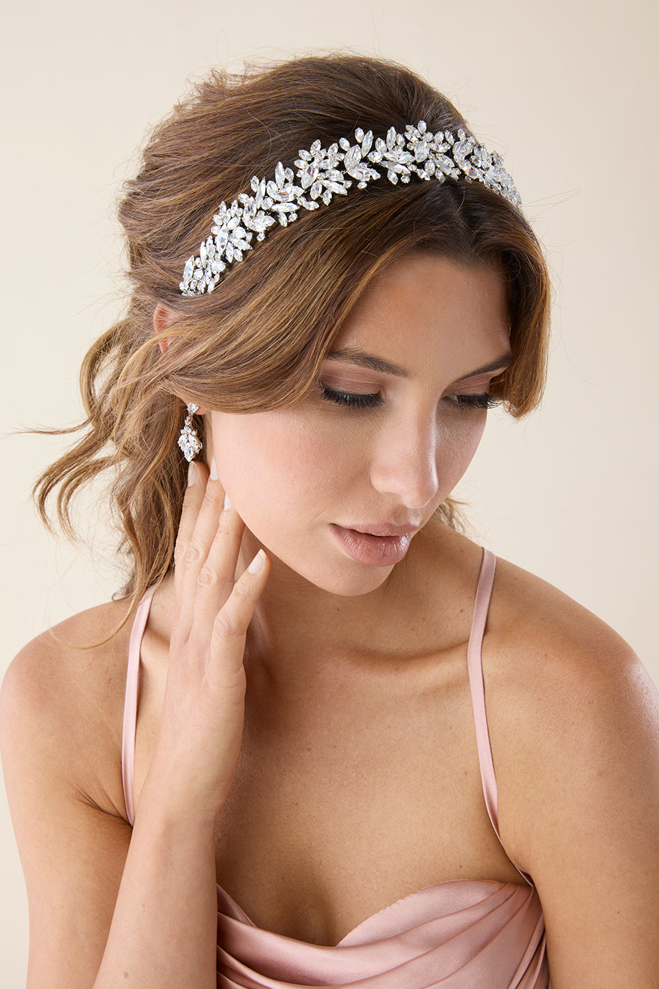 ORLA-PEARLS and  Swarovski Headband