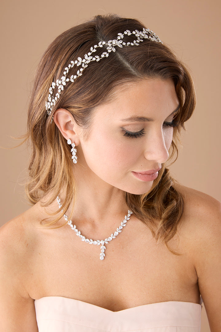 MADISON Simulated Diamond Vine Headpiece