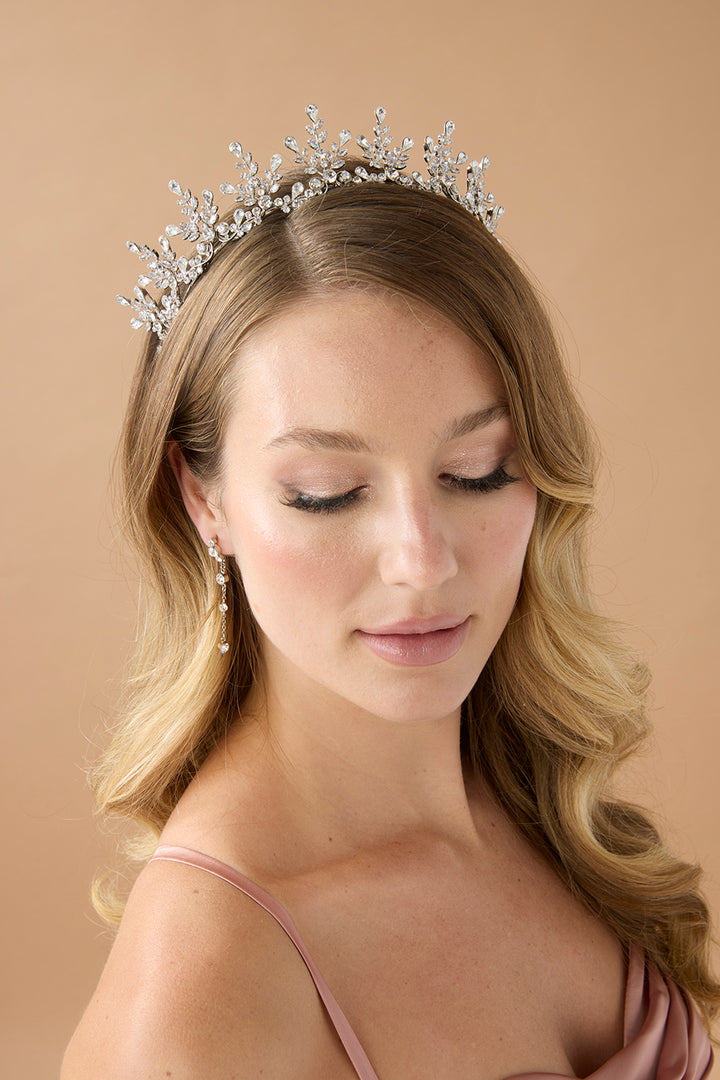 HARPER-PEARLS Swarovski Tiara