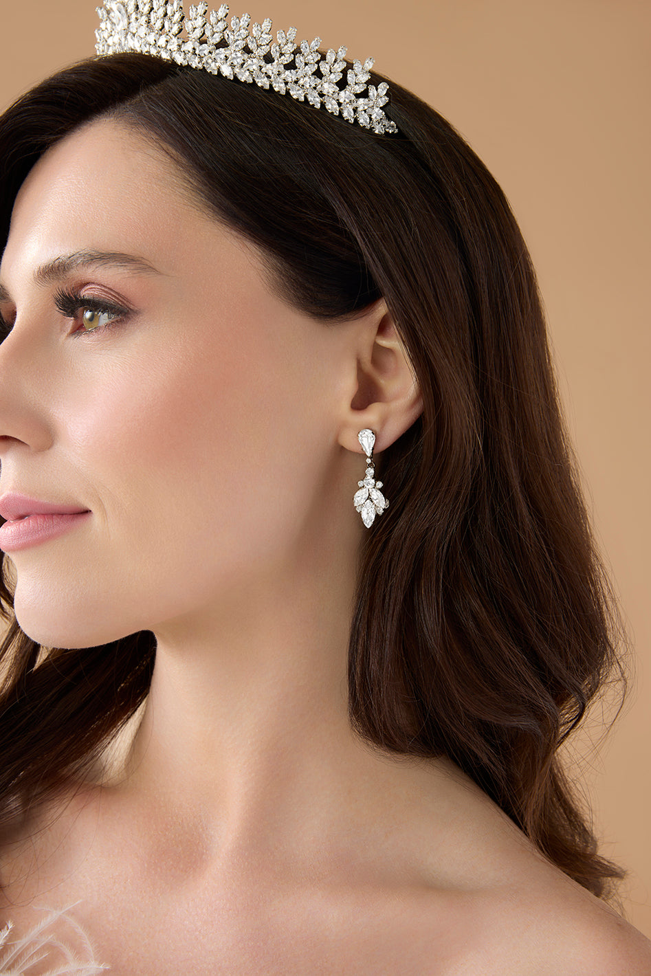 NAZ Swarovski Drop Earrings