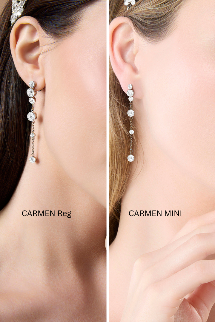 CARMEN Swarovski Drop Earrings