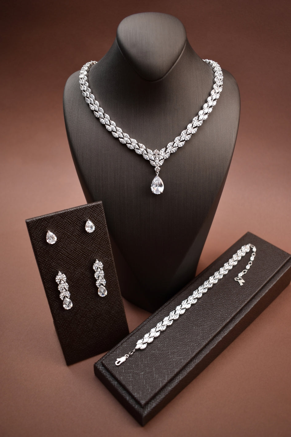 DARLING Simulated Diamond Jewelry Set