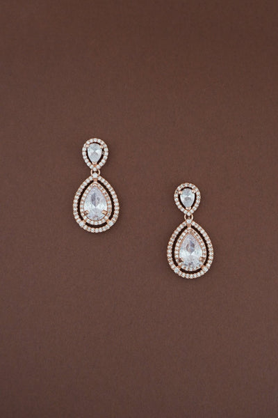 DESTINEE Simulated Diamond Drop Earrings