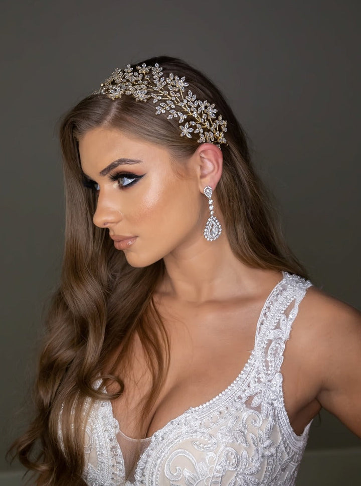 ELIANNA Swarovski Bridal Headband - SAMPLE SALE