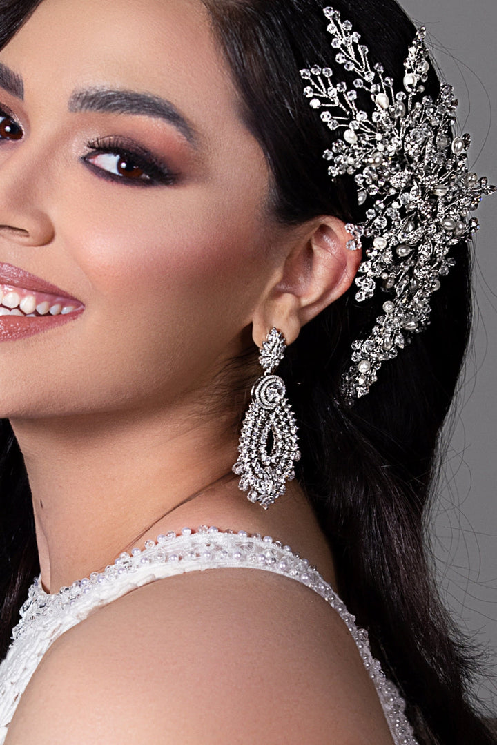 ESME Luxurious Earrings with Swarovski Crystals - SAMPLE SALE