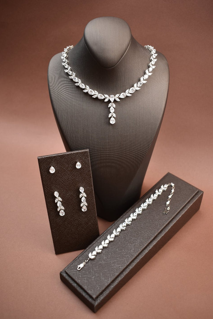 jessamine Jewelry Set silver