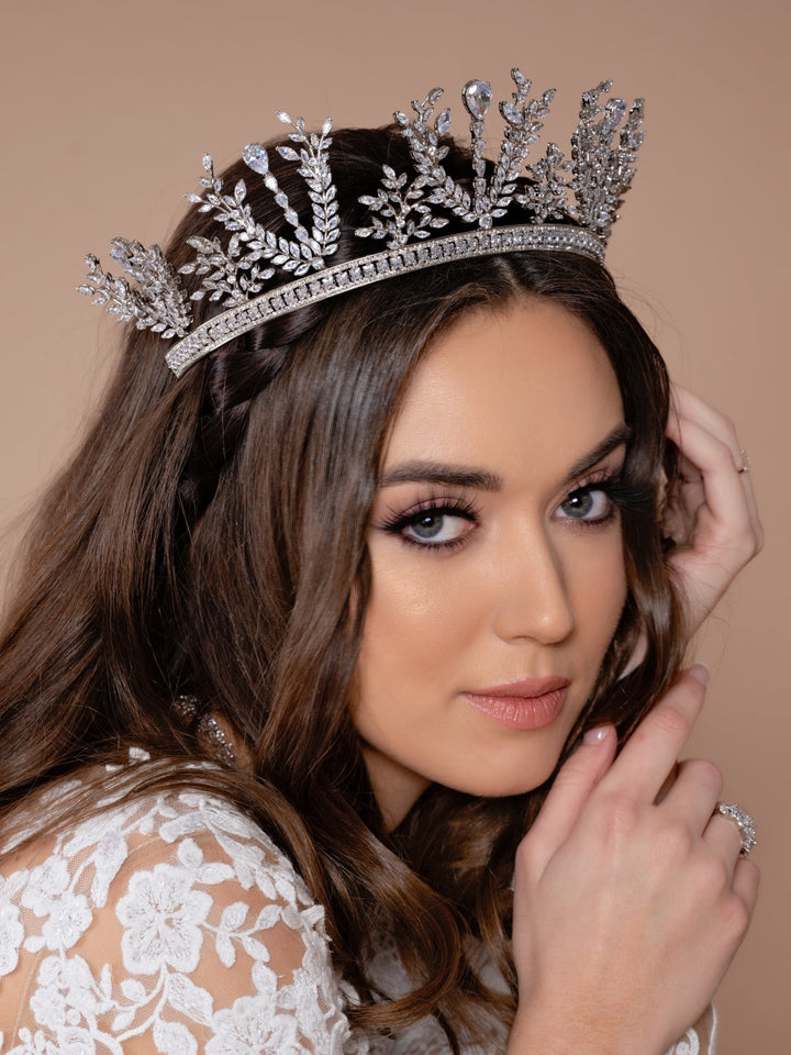 KEILANI Beautiful Swarovski Bridal Luxurious Crown - SAMPLE SALE