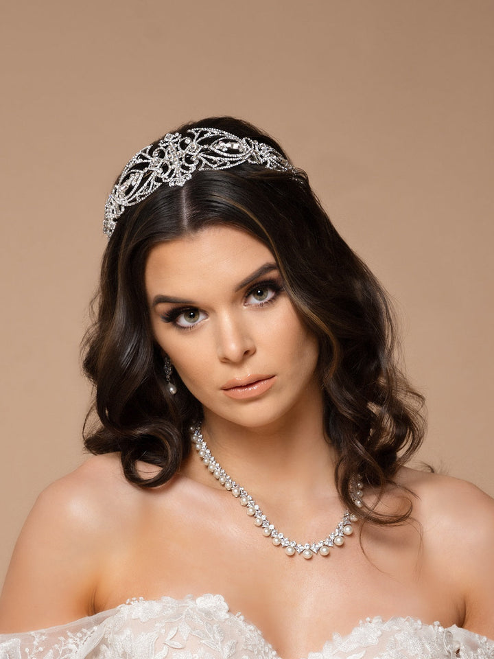 LEONORA Swarovski Most Magnificent Bridal Headpiece - SAMPLE SALE