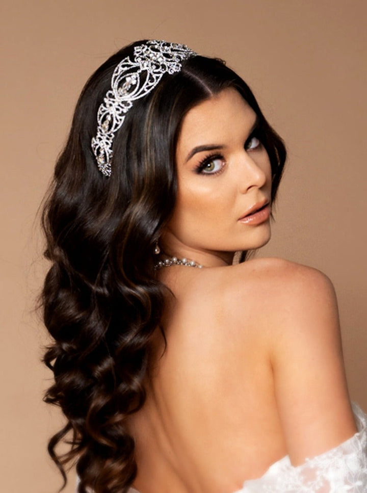 LEONORA Swarovski Most Magnificent Bridal Headpiece - SAMPLE SALE