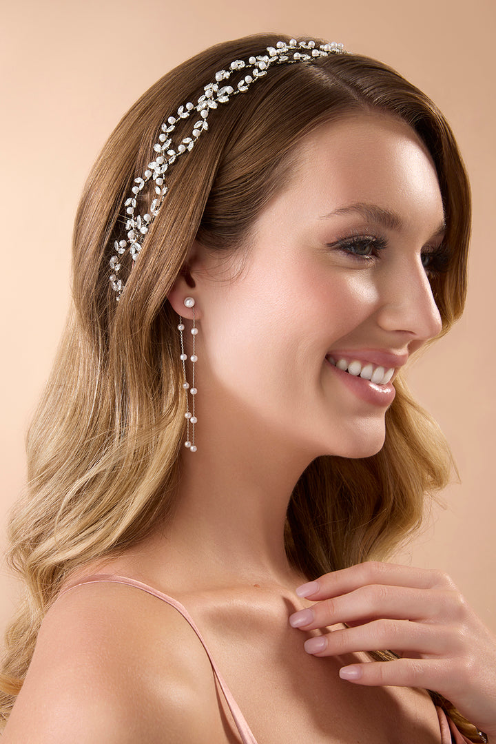 MADISON Simulated Diamond Vine Headpiece