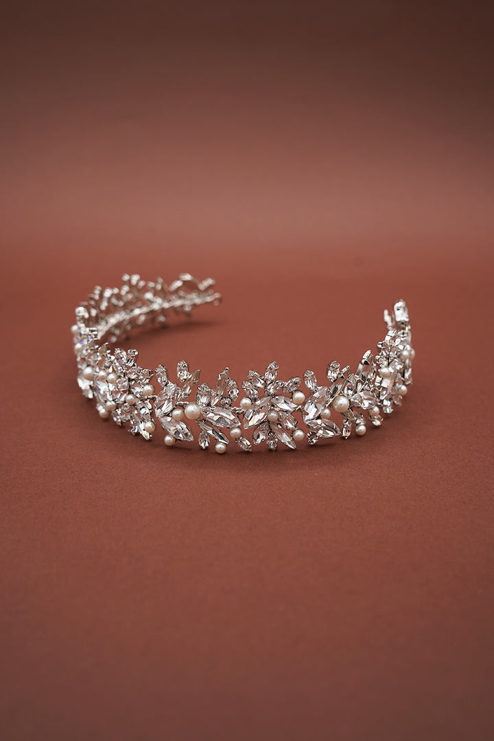 ORLA-PEARLS and  Swarovski Headband