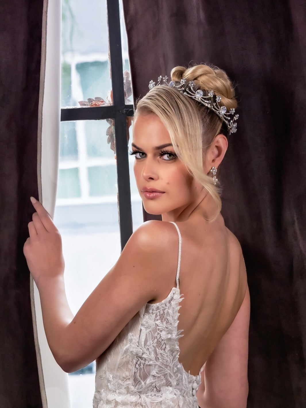 PARIS Swarovski Gorgeous Bridal Tiara - SAMPLE SALE