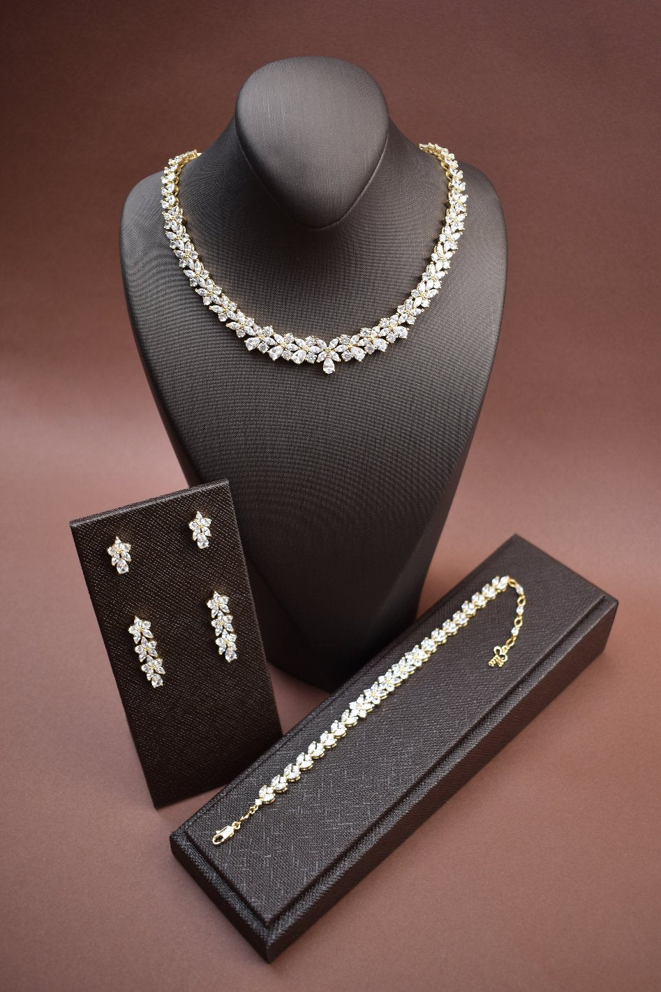 SKYLAR Simulated Diamond Jewelry Set