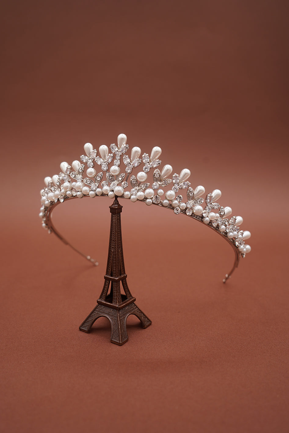 WREN-PEARLS Swarovski Tiara