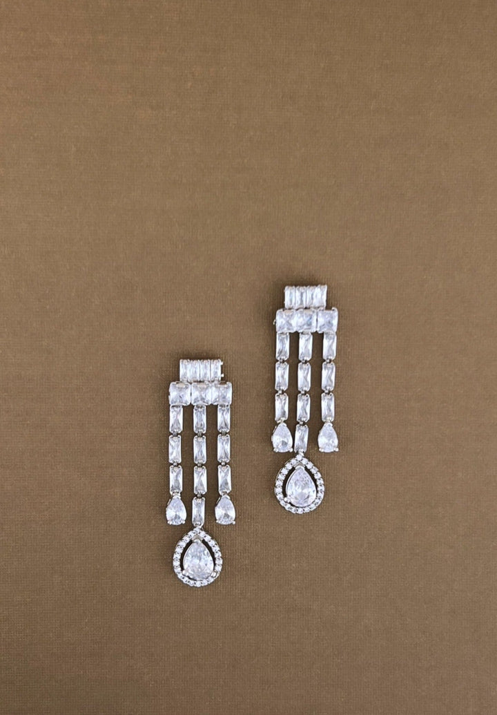 SARA Earrings with Swarovski Crystals - SAMPLE SALE