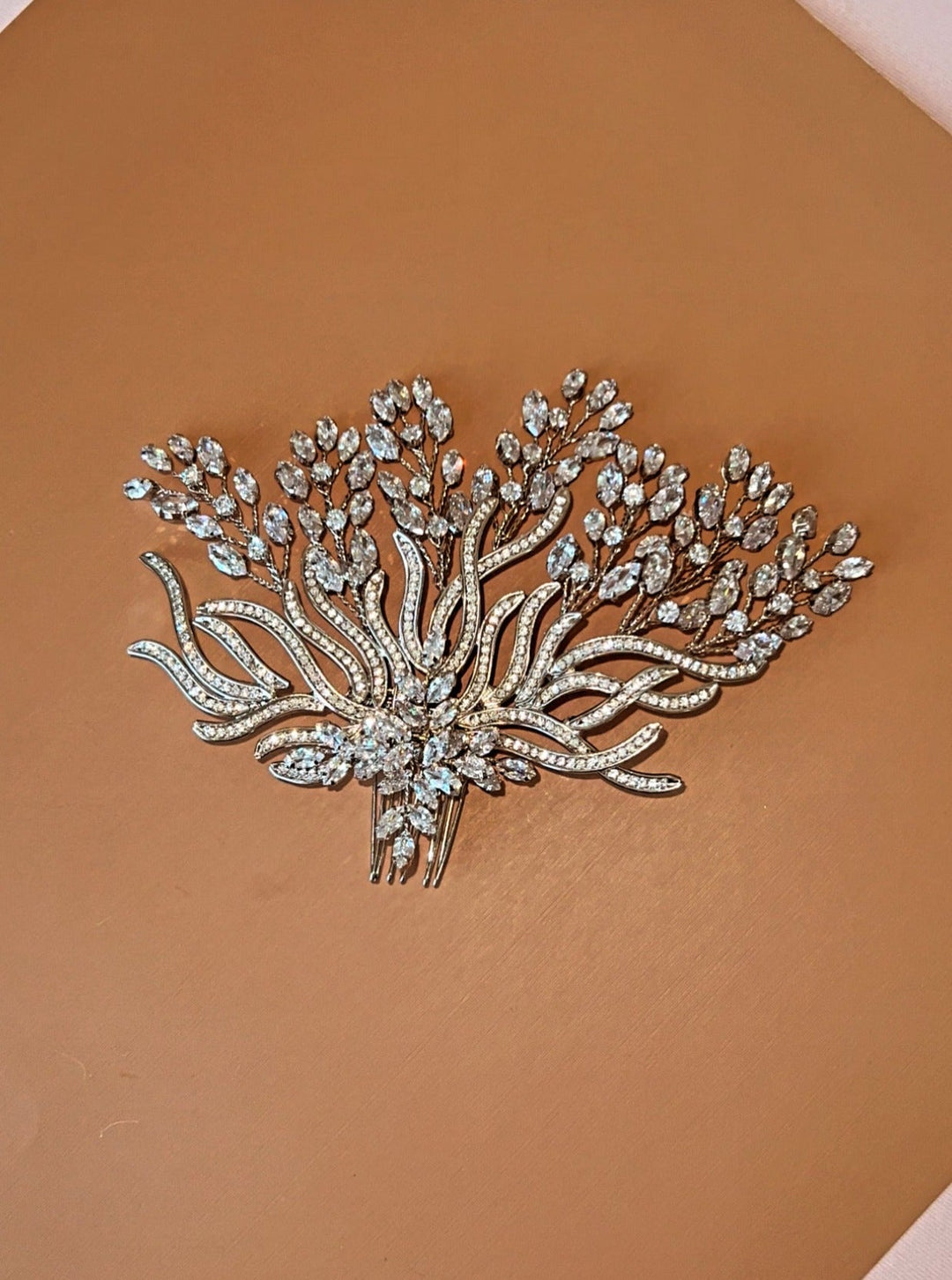 SERENA Swarovski Hair Comb, Wedding Headpiece - SAMPLE SALE