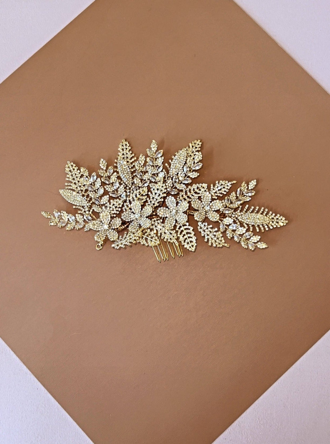 GAMILA Swarovski Bridal Hair Comb, Wedding Hair Wings - SAMPLE SALE