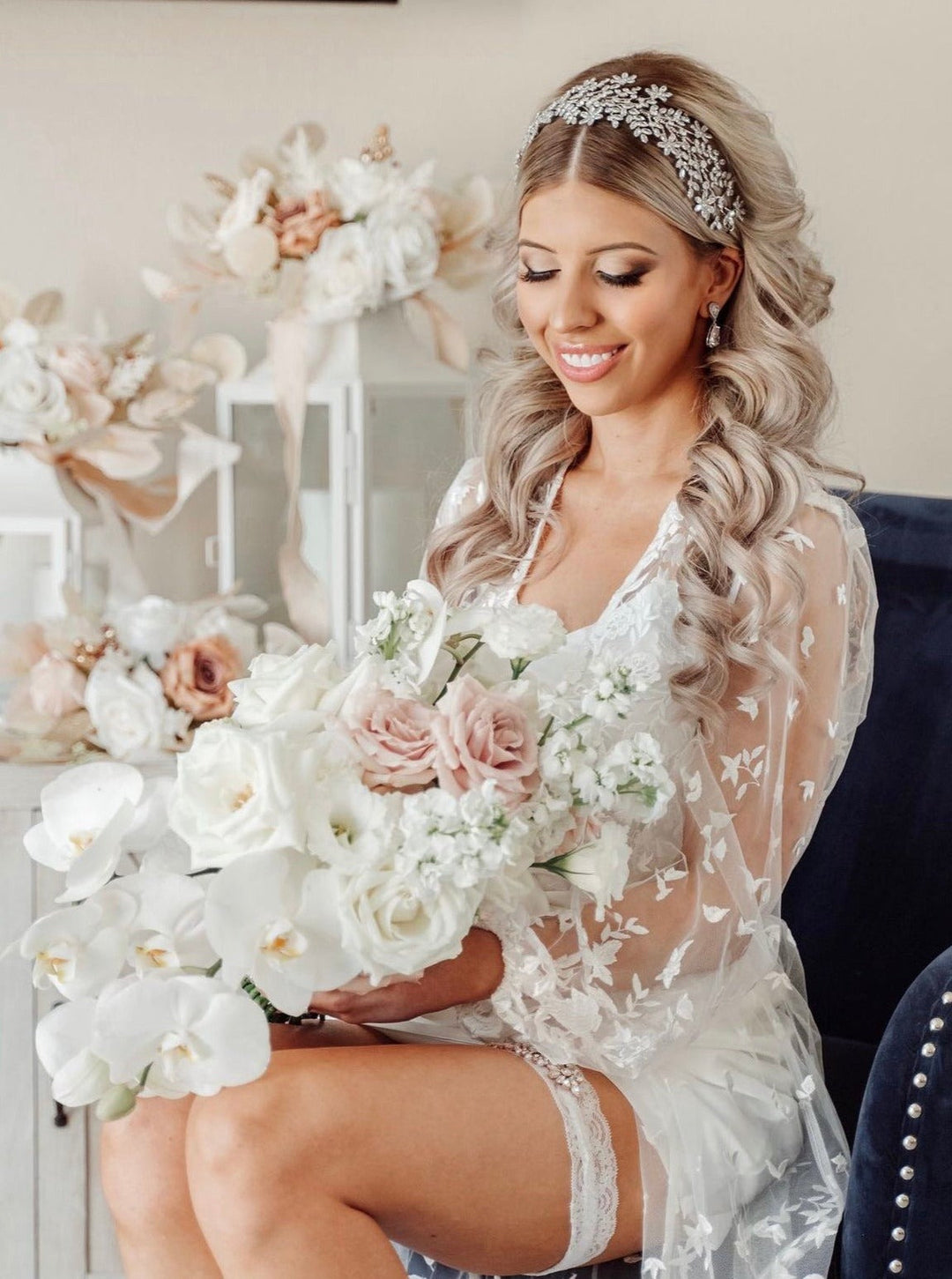 ELIANNA Swarovski Bridal Headband - SAMPLE SALE