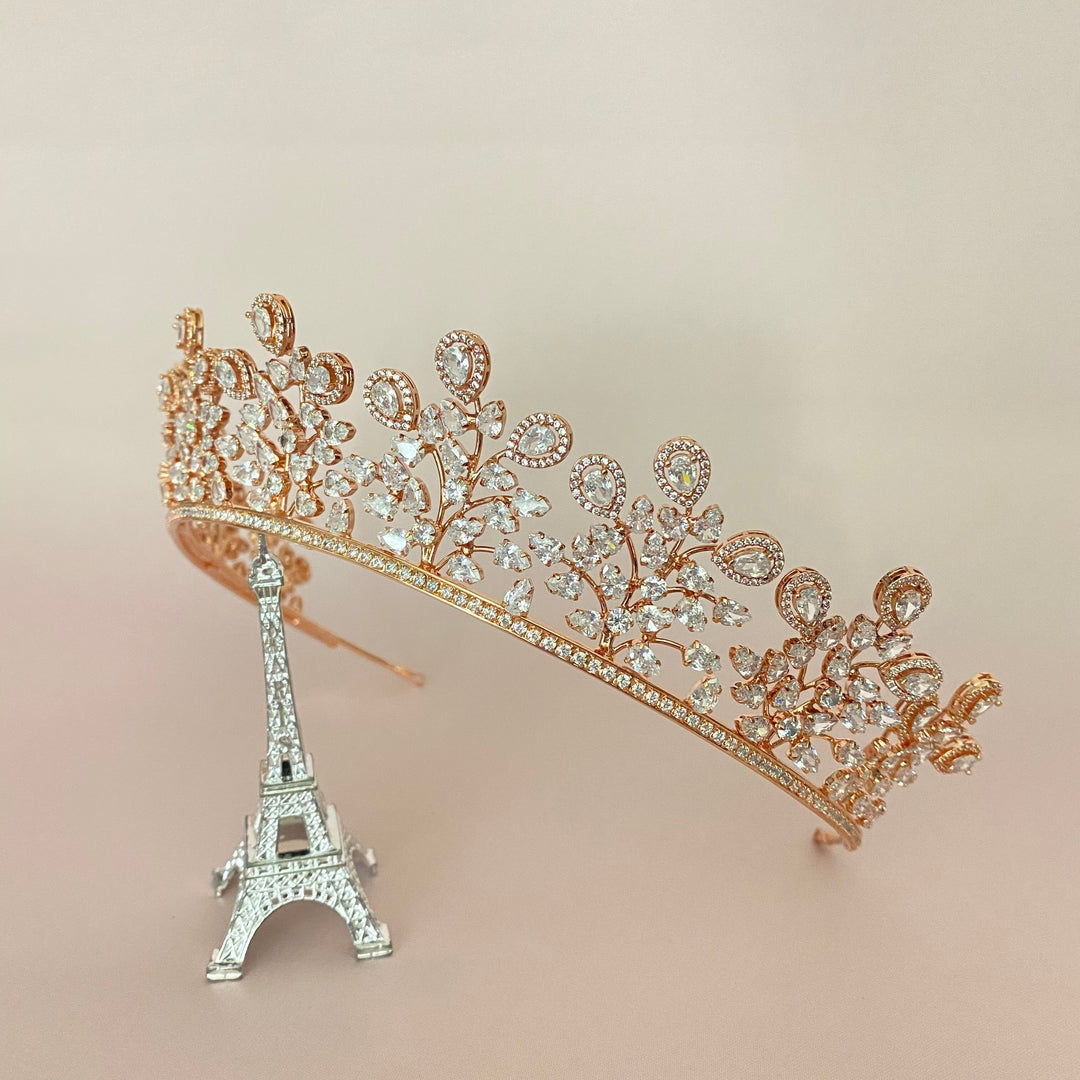 FAITH Swarovski Tiara, Gorgeous Bridal Crown - SAMPLE SALE