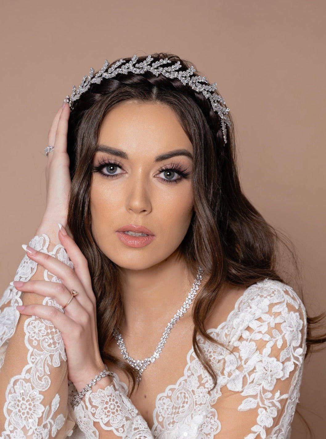 NOMI Swarovski Sparkly Bridal Headband - SAMPLE SALE