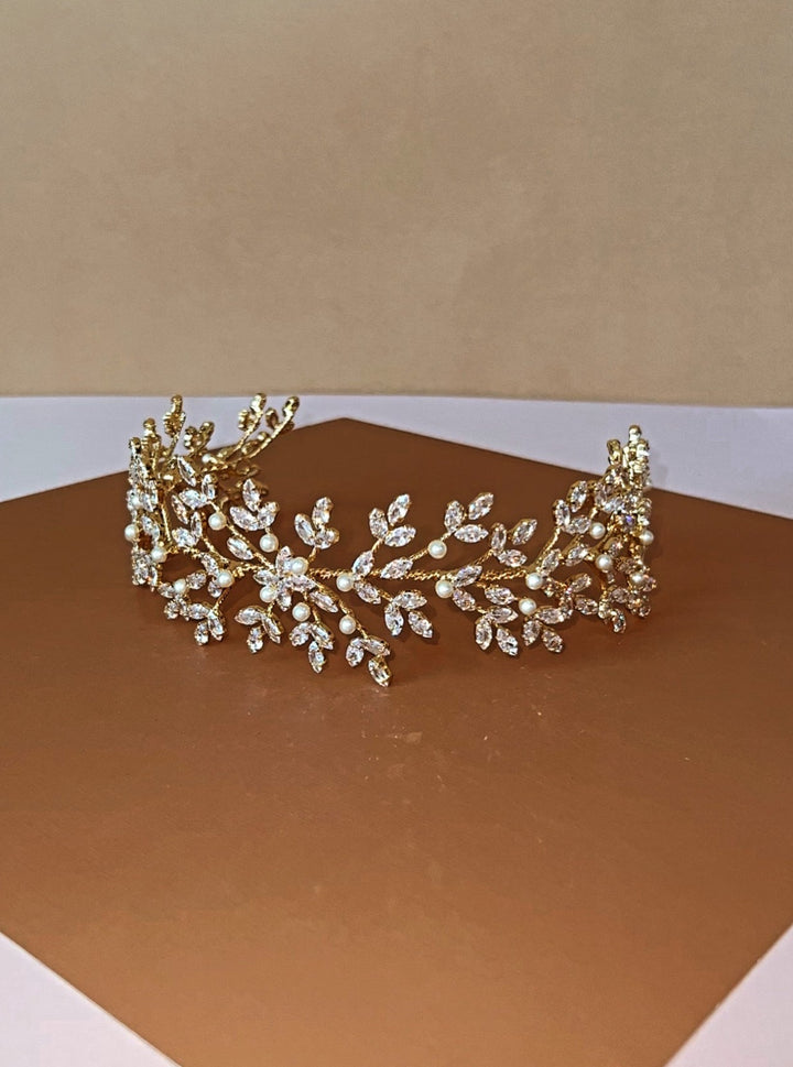 NOOR Simulated Diamond Headpiece