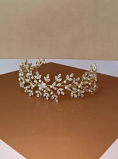 NOOR Simulated Diamond Headpiece