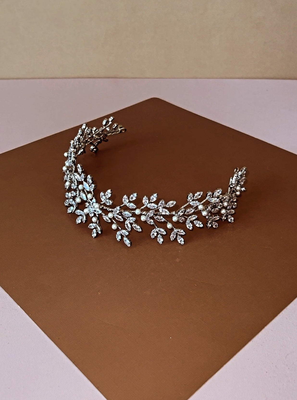 NOOR Simulated Diamond Headpiece