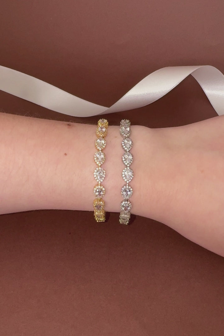 JADE Simulated Diamond Bracelet