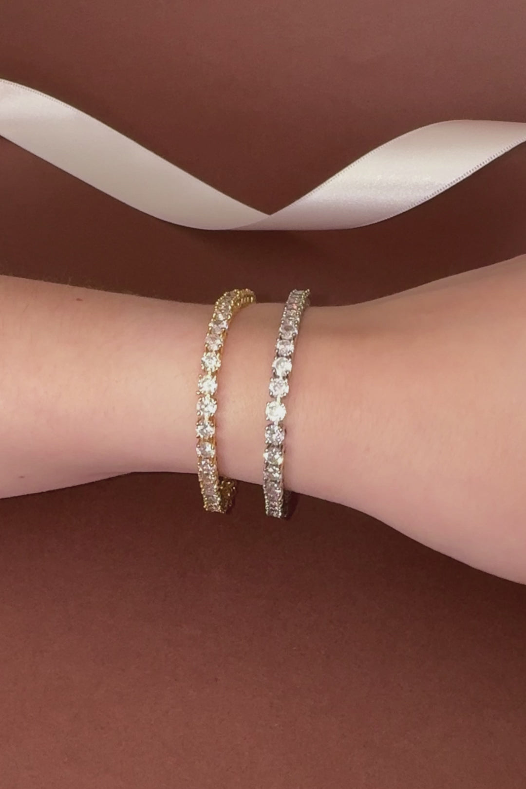 Emma Silver and Gold tone bracelet video