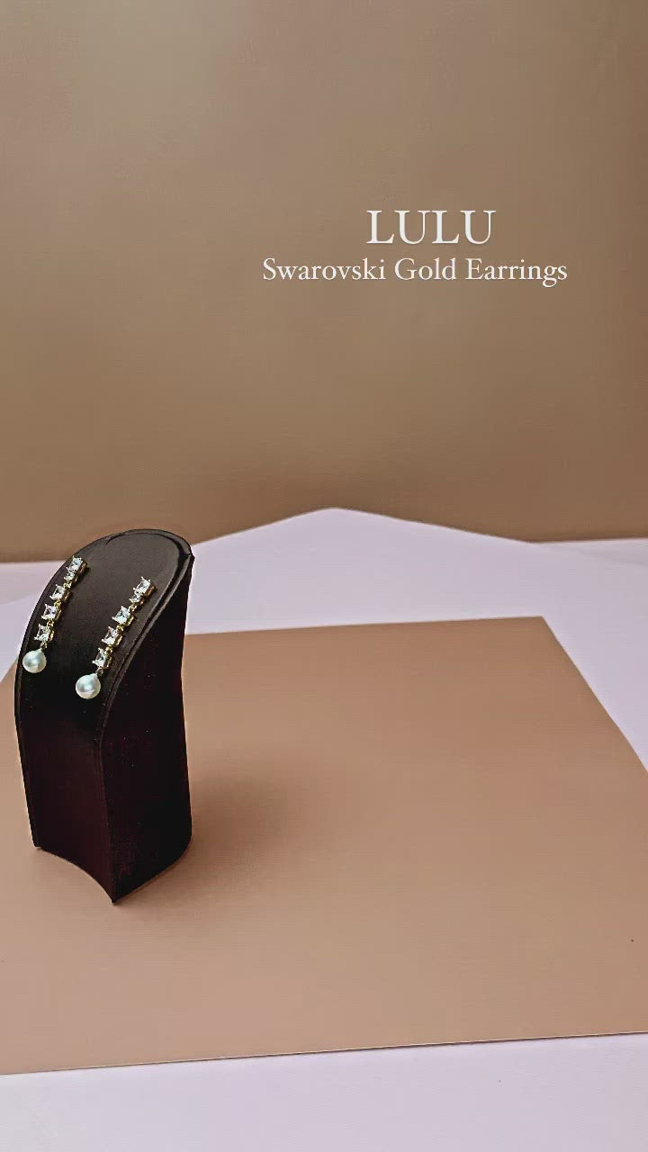 LULU Swarovski Earrings *Sample Sale*