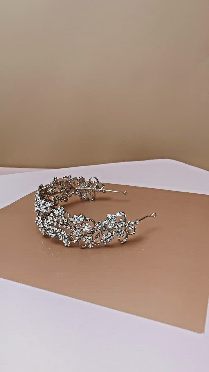 ZARIAH Stunning Swarovski Bridal Headpiece