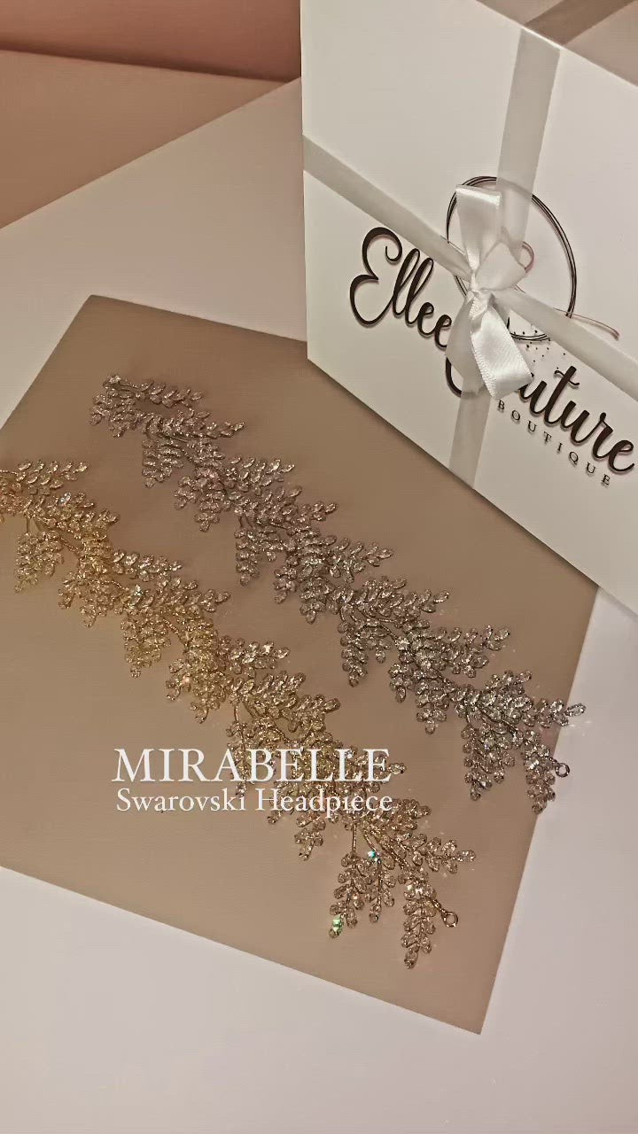 MIRABELLE Swarovski Bridal Headpiece