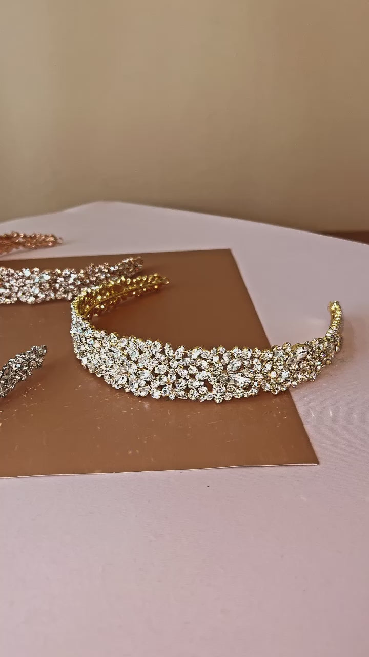 NATALI Swarovski Headpiece