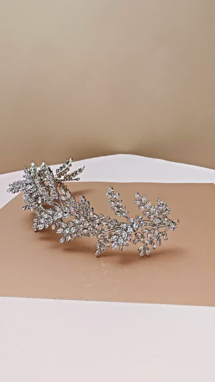 MIRABELLE Swarovski Bridal Headpiece