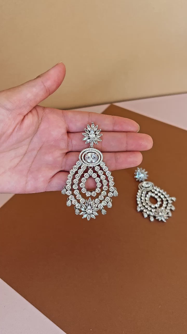 ESME Luxurious Earrings with Swarovski Crystals