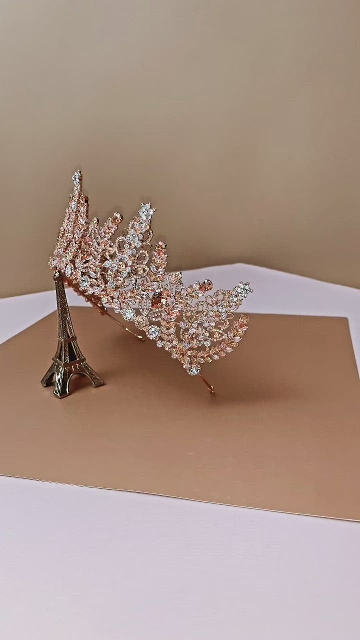 AURORA Swarovski Gorgeous Bridal Crown