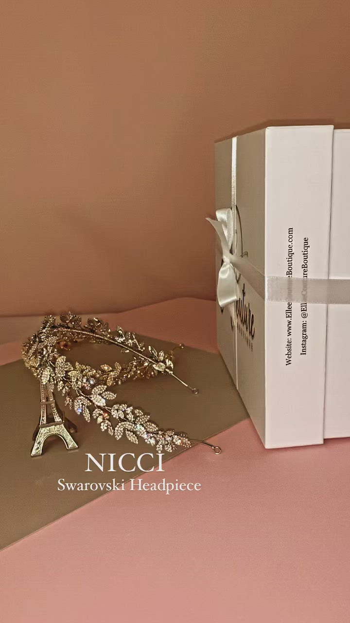 NICCI Luxurious Swarovski Bridal Headpiece