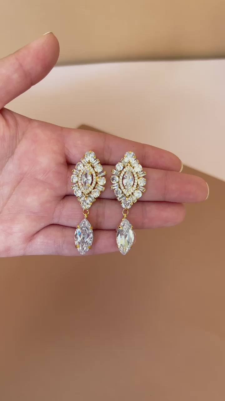 TIFFANI Simulated Diamond Earrings