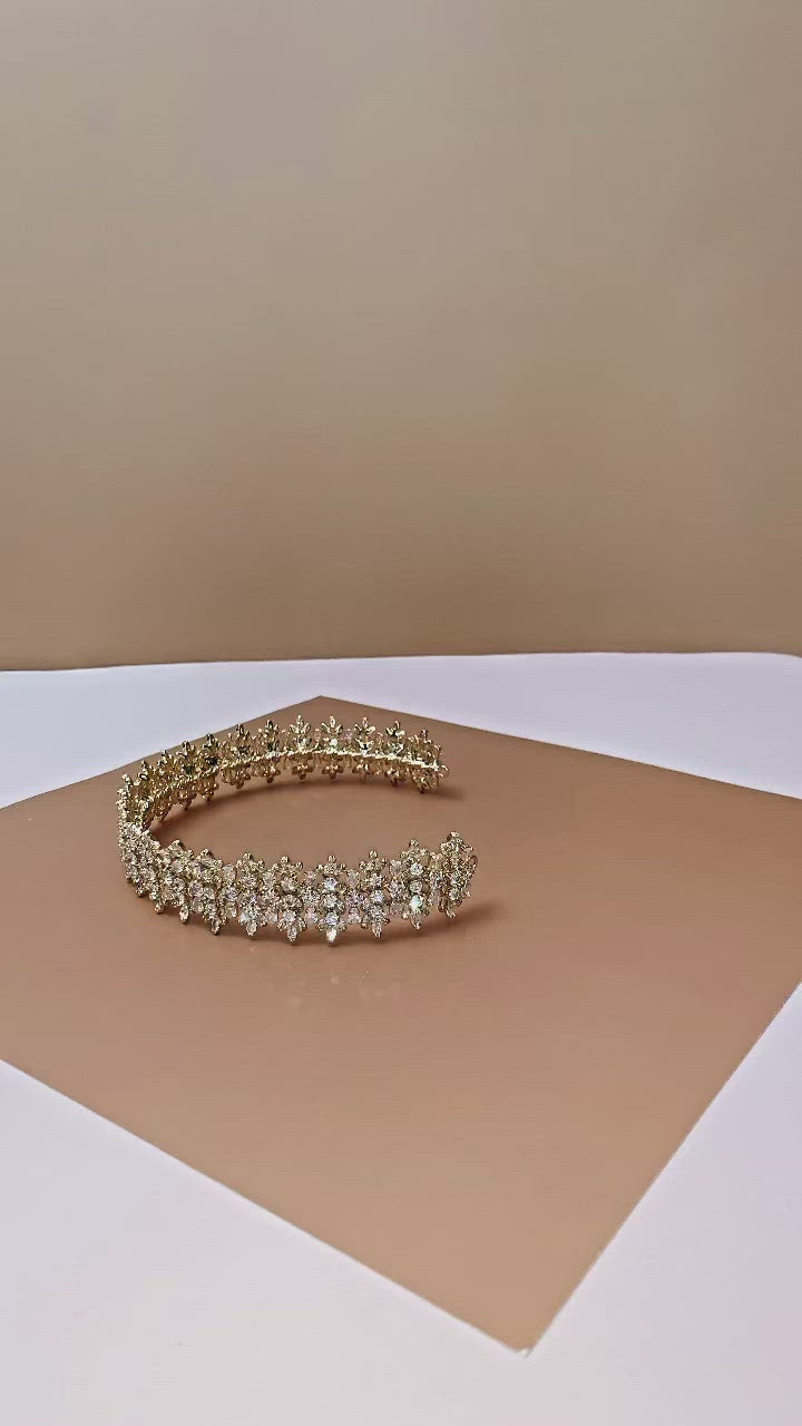 GLOW Swarovski Beautiful Bridal Headband