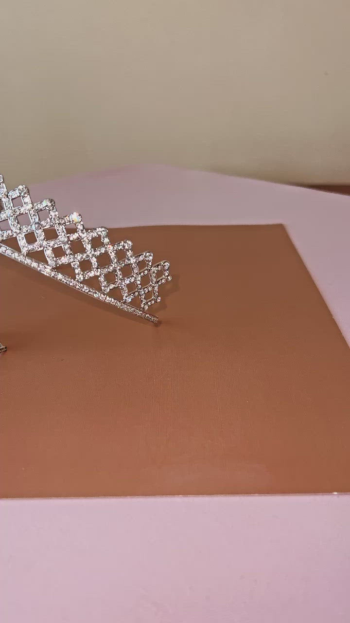 TAHLIA Swarovski Divine Bridal Tiara (Final Sale)