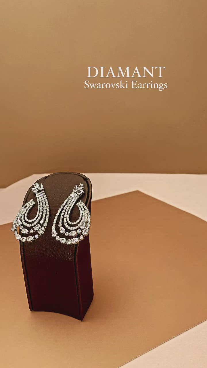 DIAMANT Simulated Diamond Earrings