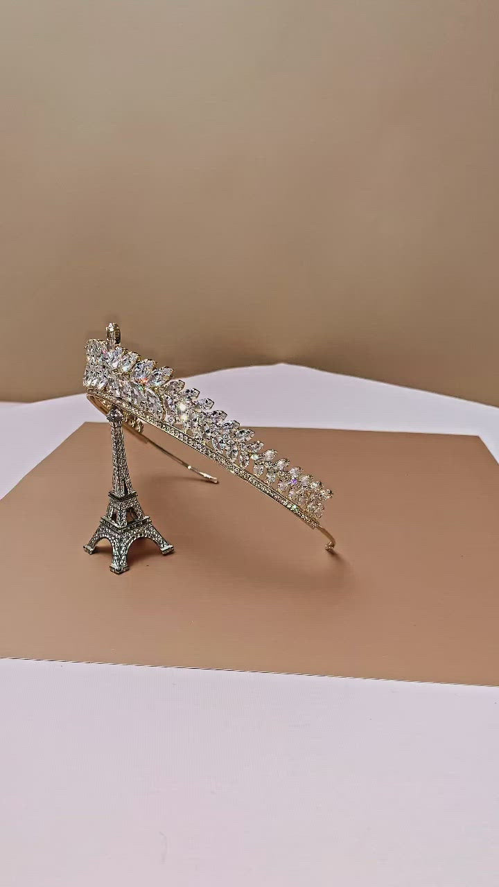 MADALENA Swarovski Bridal Tiara