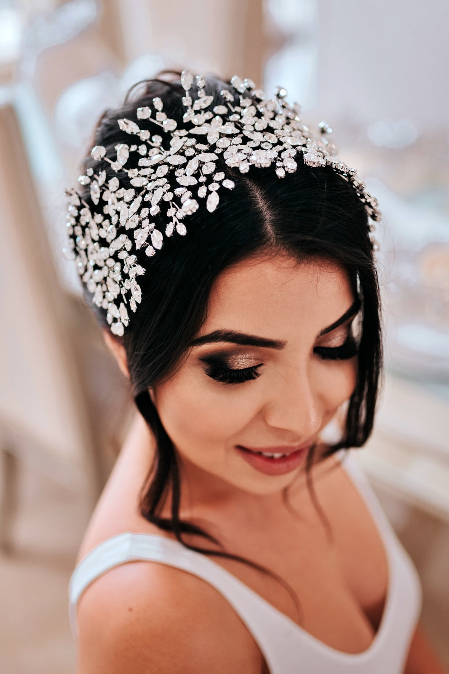 wedding pearl headband