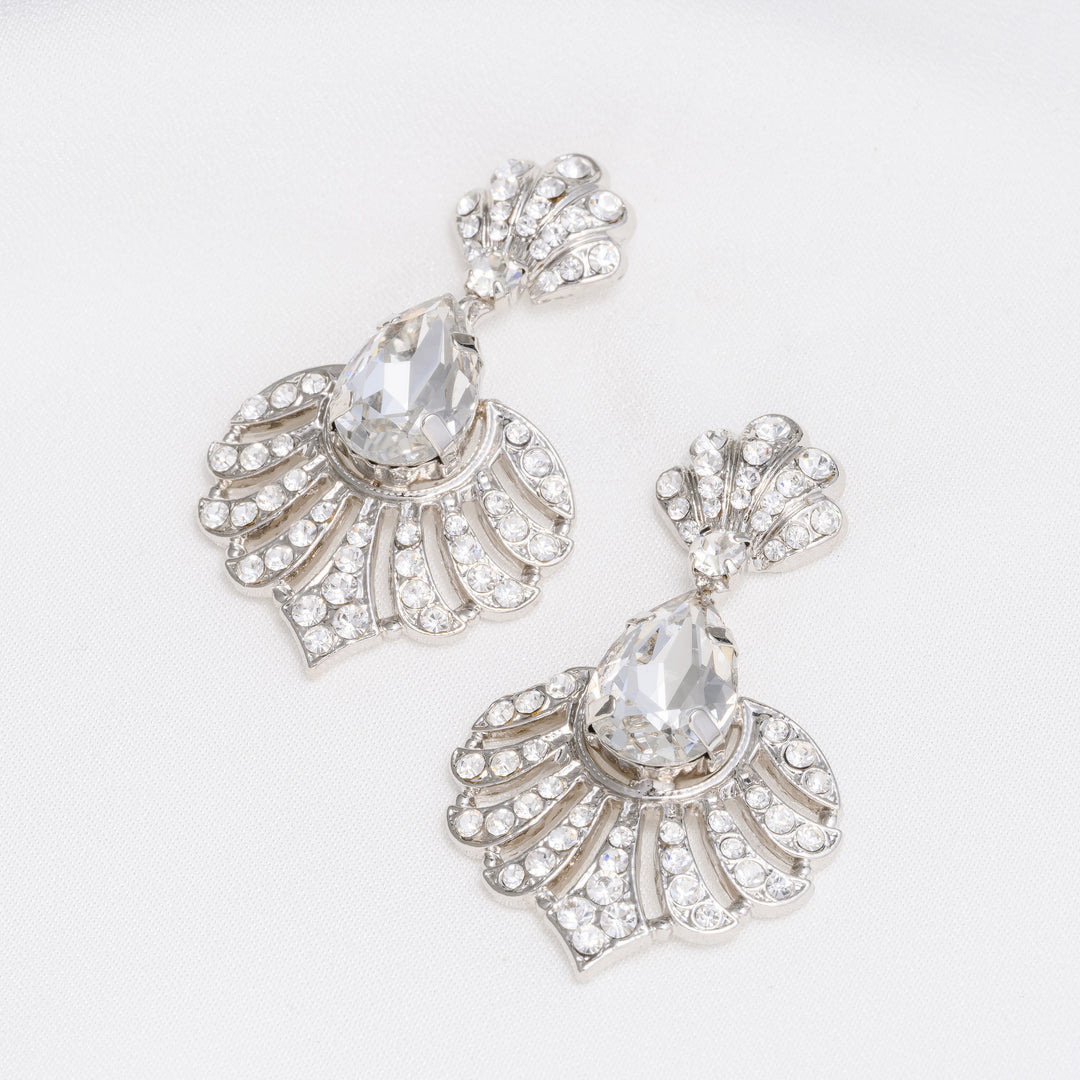 AKAY Swarovski Statement Earrings