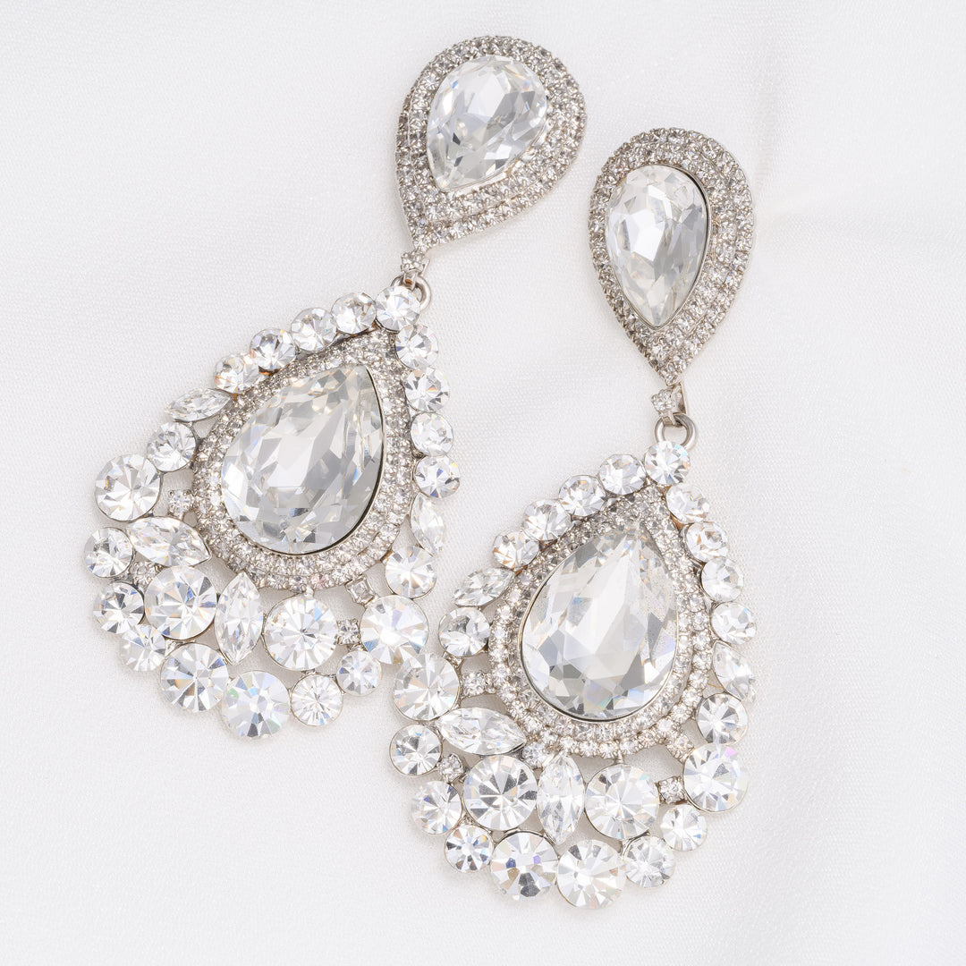 ALARA Swarovski Statement Earrings