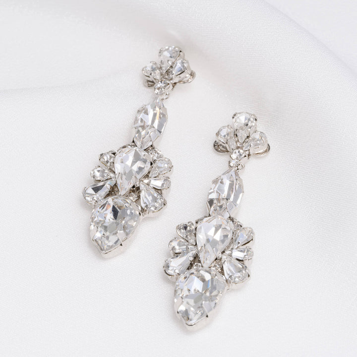 AYLIN Swarovski Statement Earrings